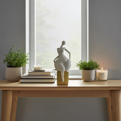 Golden Poise Figurine