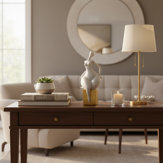 Golden Poise Figurine