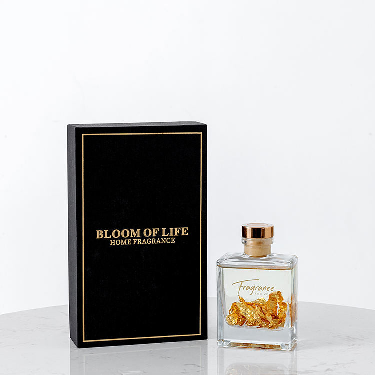 Luxury Reed Diffuser with 24K-Style Gold Leaf Infusion | 150 ML