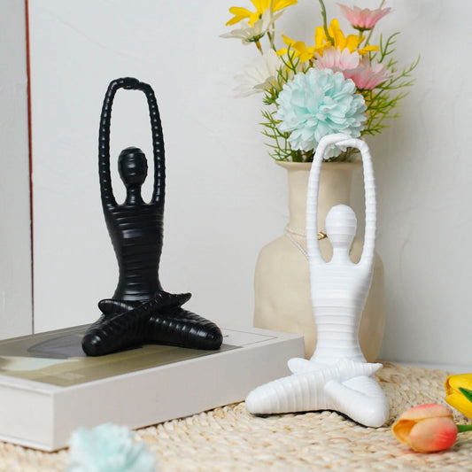 Zen Stretch Pose Statue
