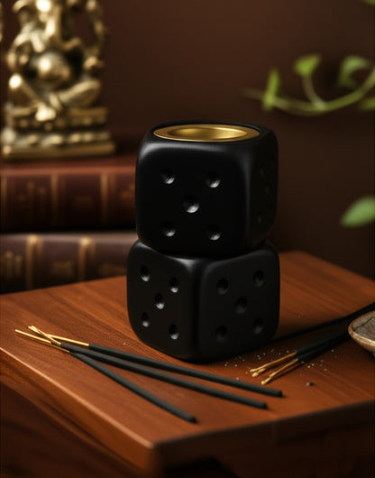 Fortune Dice Incense Burner