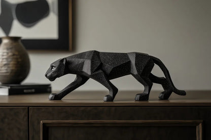 Sleek Panther Figurine
