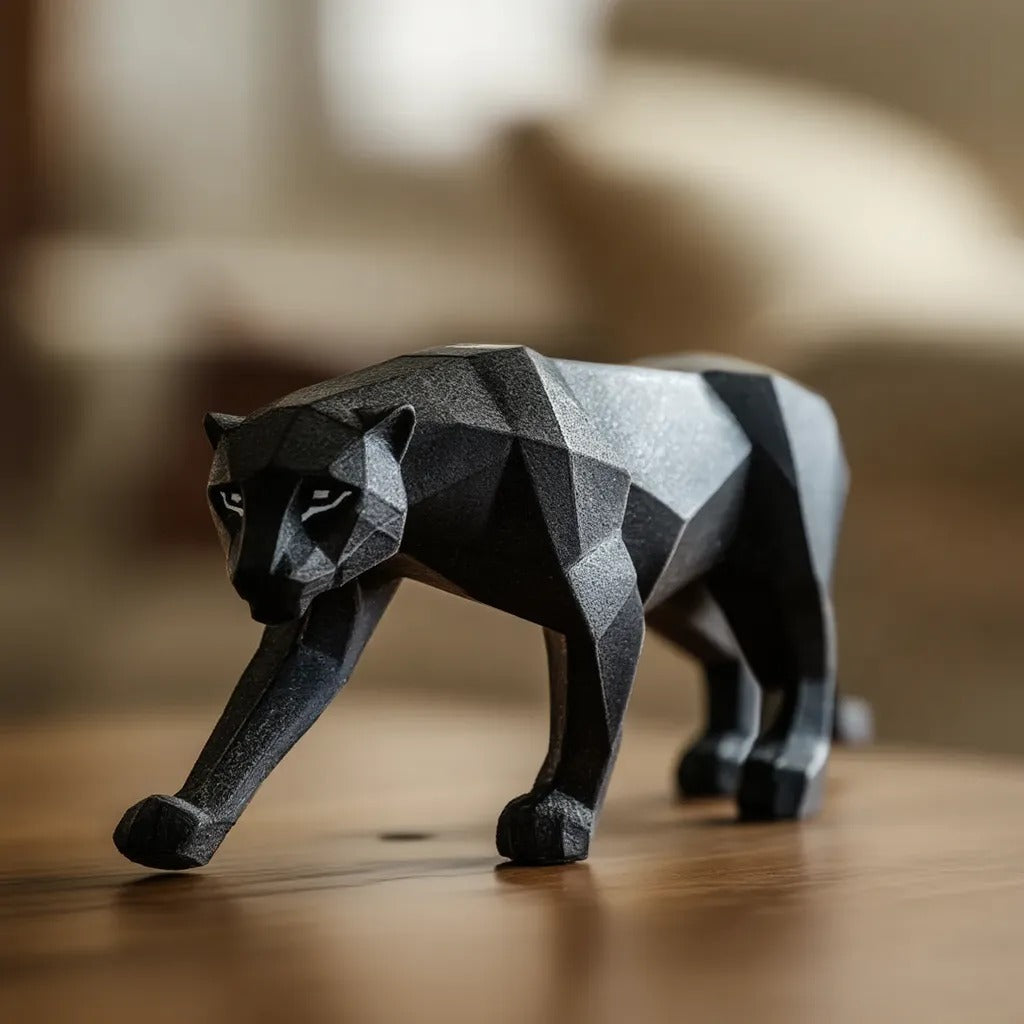 Sleek Panther Figurine