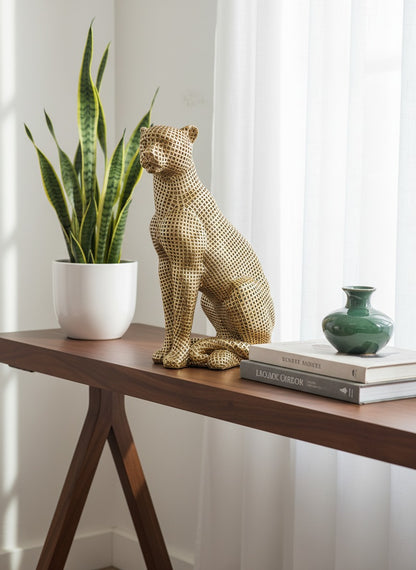 Majestic Panther Sculpture