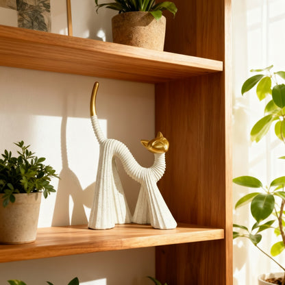 Modern Cat Figurine
