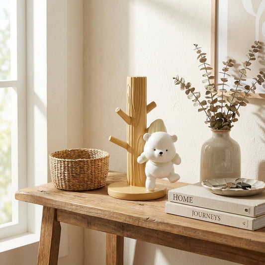 Bear Charm Resin Key Holder Stand – The Tree of Everyday Joy