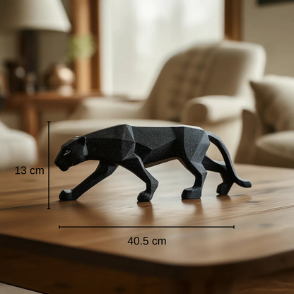 Sleek Panther Figurine