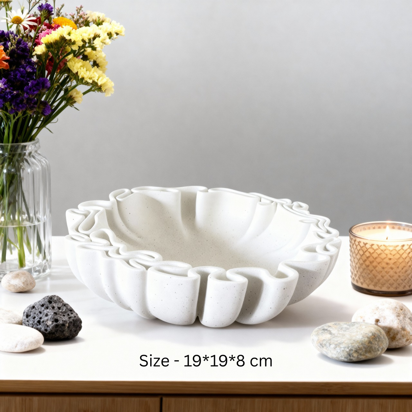 Waveform Accent Bowl