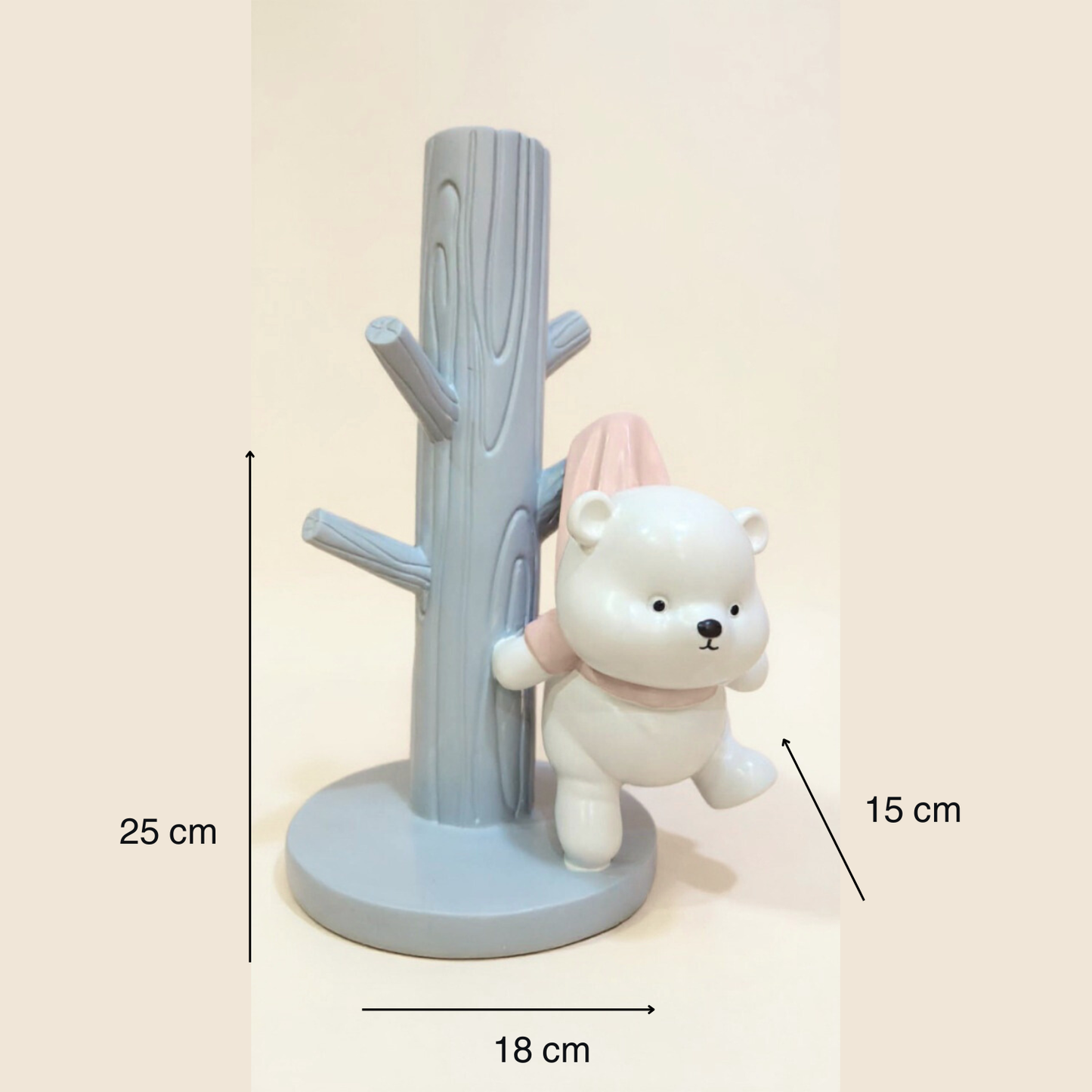 Bear Charm Resin Key Holder Stand – The Tree of Everyday Joy