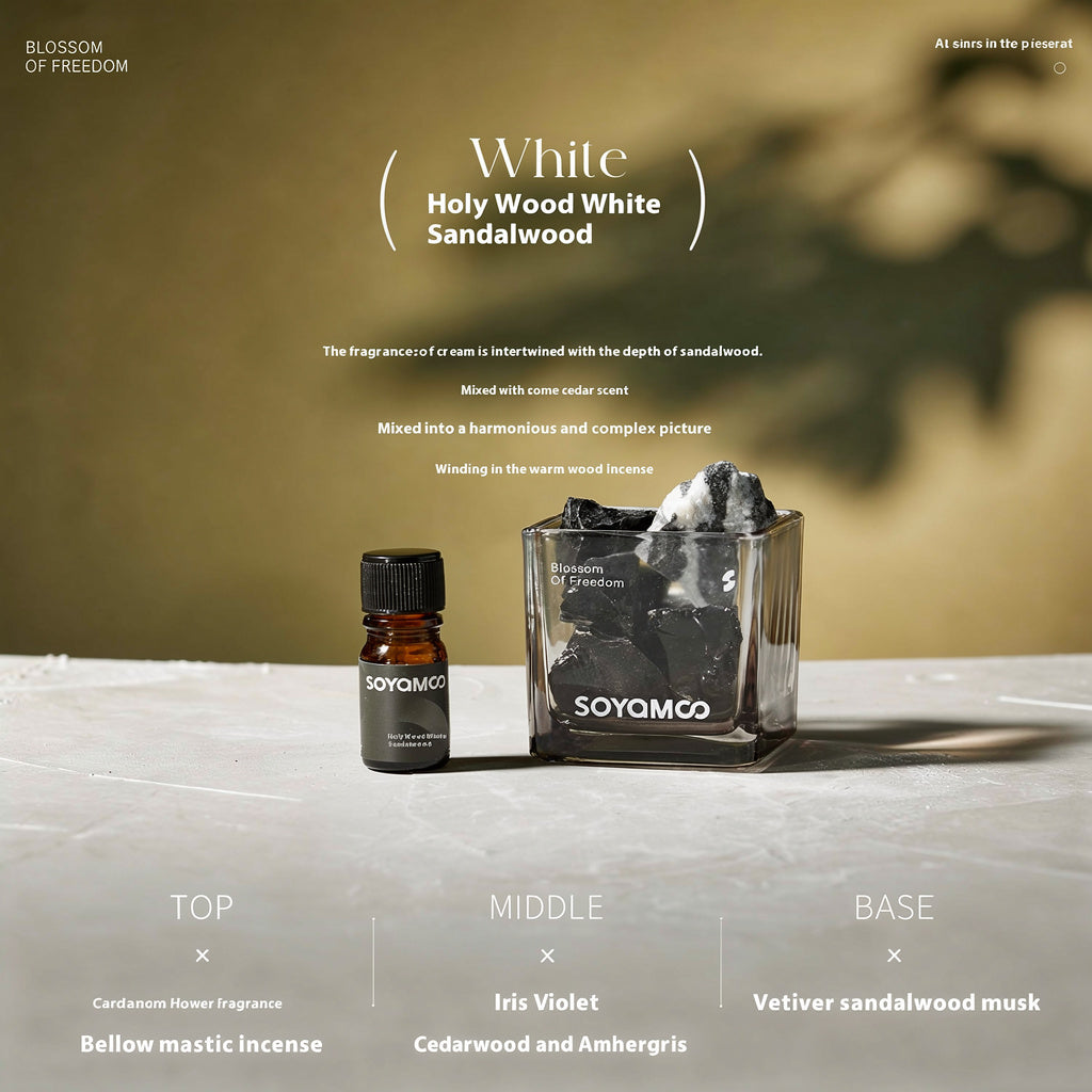 Crystal Stone Diffuser – 150g crystal+5ml Essential Oil+Gift Box