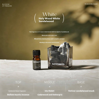 Crystal Stone Diffuser – 150g crystal+5ml Essential Oil+Gift Box