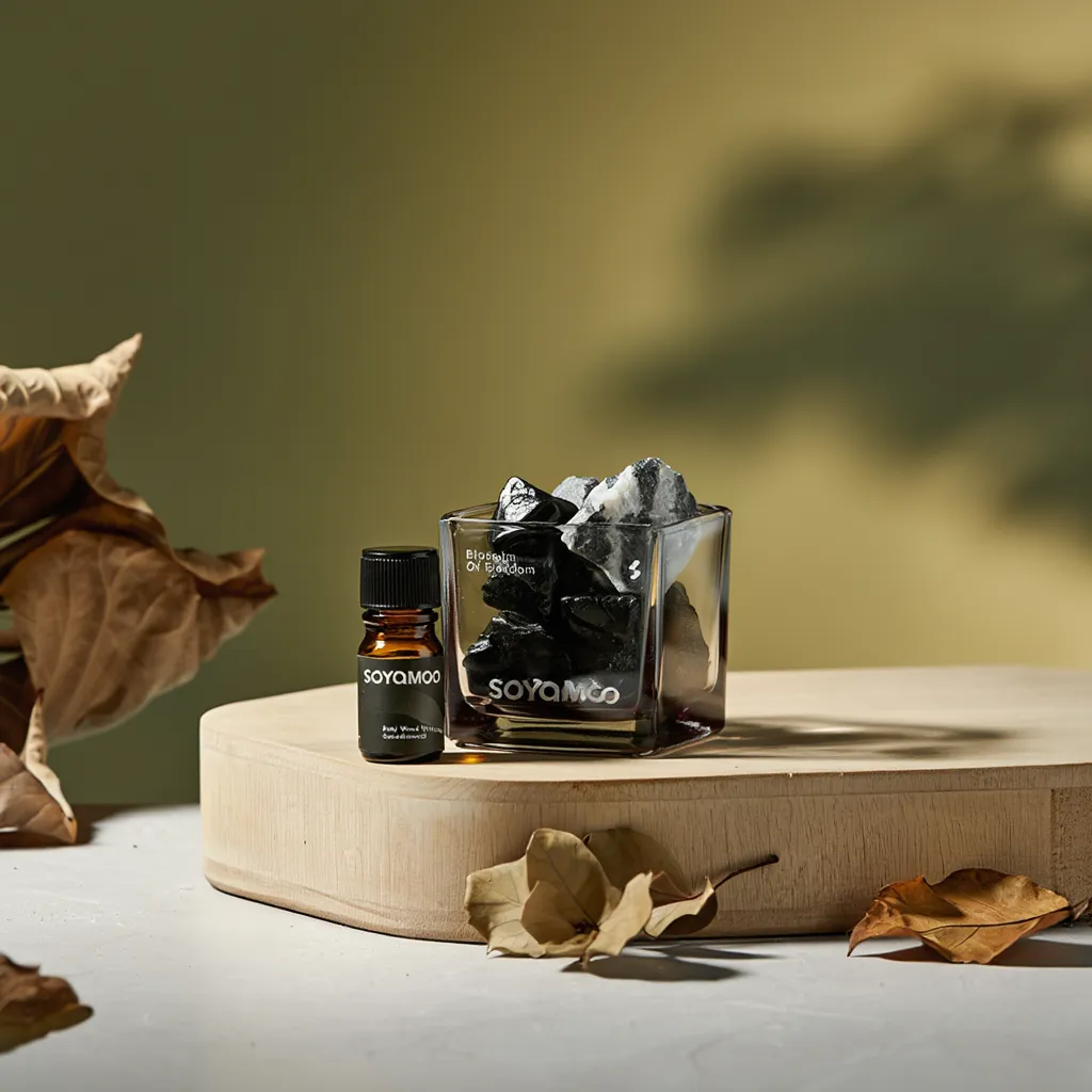 Crystal Stone Diffuser – 150g crystal+5ml Essential Oil+Gift Box